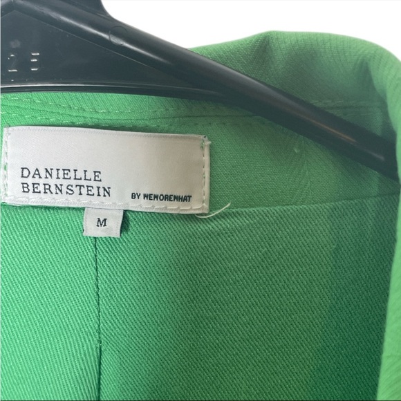 WeWoreWhat Kelly Green Oversized Women's size Medium Cropped Blazer - Picture 4 of 6